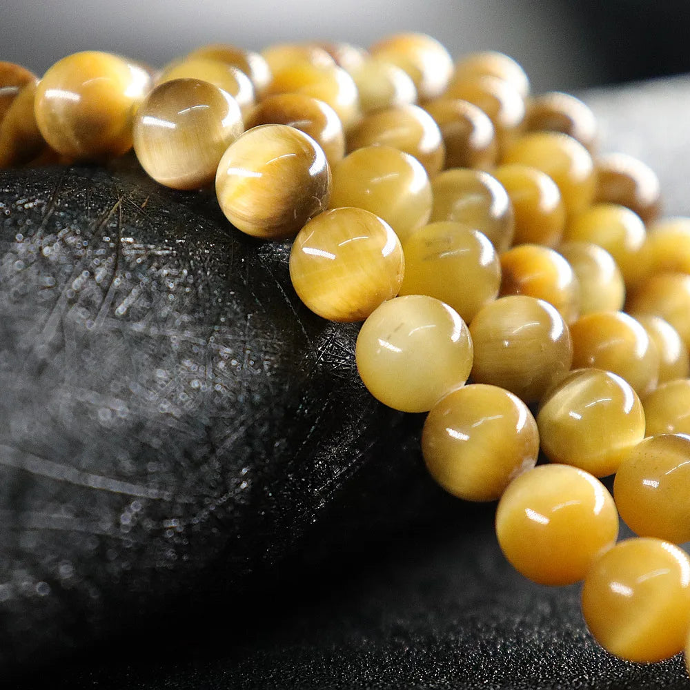 Colorful Tiger Eye Natural Stone Round Beads 4mm 6mm 8mm 10mm 12mm Wholesale Bulk Lot For Jewelry Making DIY Bracelet