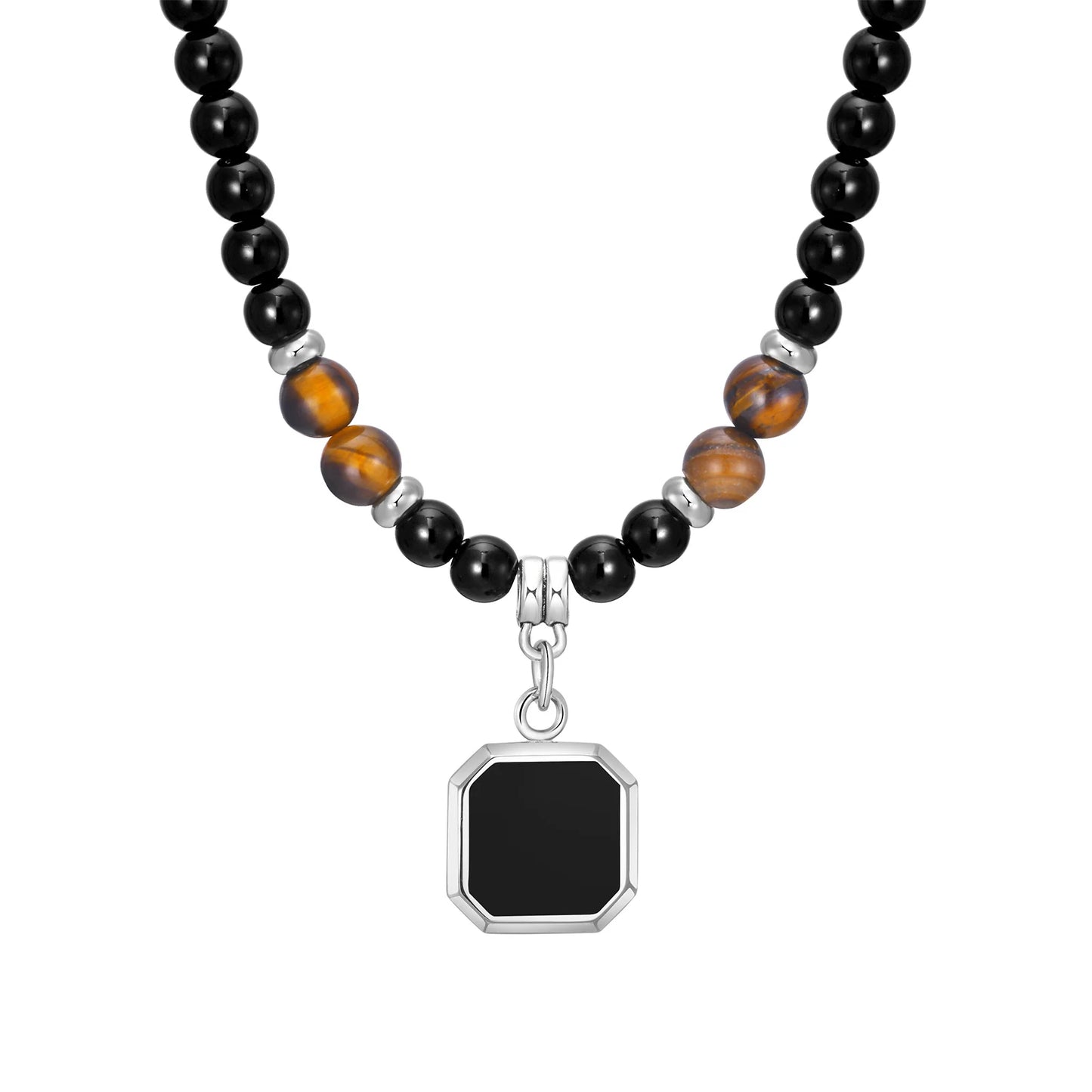 TIBETAN BUDDHIST PHURBA KILAYA THE MAGIC DAGGER WITHTIGER’S EYE LAVA STONE NECKLACE FOR MEN JEWELRY