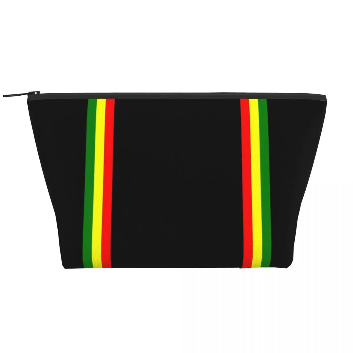 Rasta Reggae Lion Sunglass Makeup Bag Travel Cosmetic Organizer Jamaican Jamaica Pride Rastafarian Lover Storage Toiletry Bags