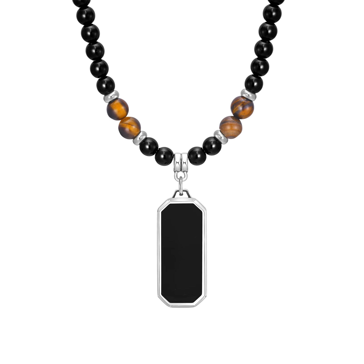 TIBETAN BUDDHIST PHURBA KILAYA THE MAGIC DAGGER WITHTIGER’S EYE LAVA STONE NECKLACE FOR MEN JEWELRY