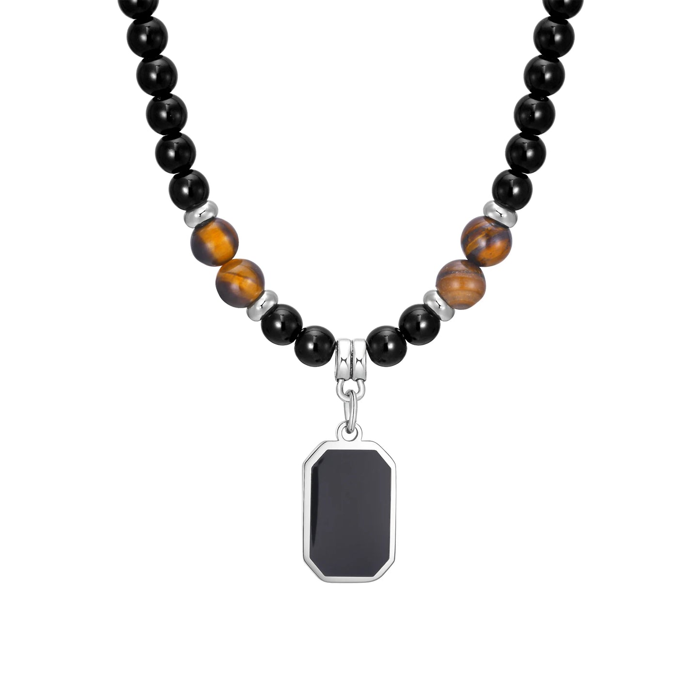 TIBETAN BUDDHIST PHURBA KILAYA THE MAGIC DAGGER WITHTIGER’S EYE LAVA STONE NECKLACE FOR MEN JEWELRY