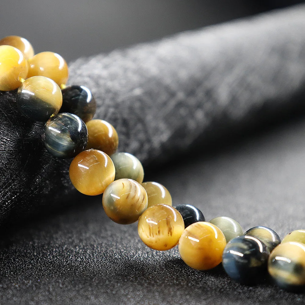 Colorful Tiger Eye Natural Stone Round Beads 4mm 6mm 8mm 10mm 12mm Wholesale Bulk Lot For Jewelry Making DIY Bracelet